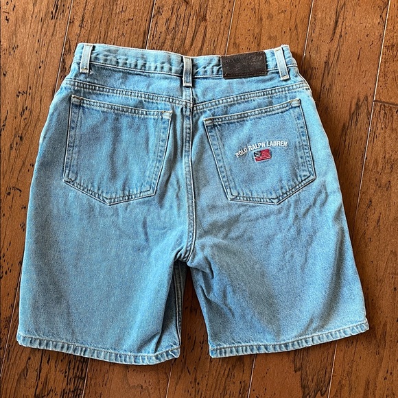 Polo Ralph Lauren Pants - Vintage 1990s Polo Ralph Lauren Denim Shorts